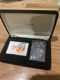 Vintage NIB Rolling Stones Zippo Lighter. Only Available Until 1/1. Moving Out Of State 