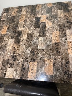 Brown table