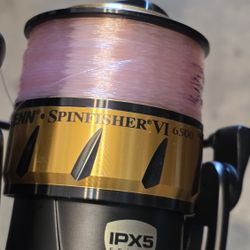 Penn spinfisherVi Reel/New Lines/Chaos Rod