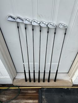 Taylormade TP RAC Forged 4-PW Steel Stiff Flex Right Handed Iron Set