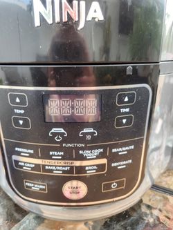 NEW NINJA PREASSURE COOKER