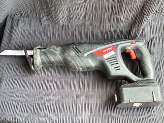 #2911 Drill Master 62870 Cordless 18v Reciprocating Saw Tested w/ Battery