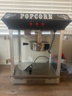 Commercial-Style Countertop Popcorn Machine