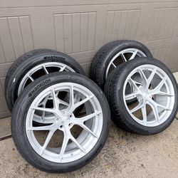 21” Boost Logic Forged Wheels w/ Hankook Ventus S1