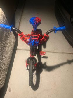 Spider-Man kids bike