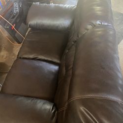 Nice Leather Couch 