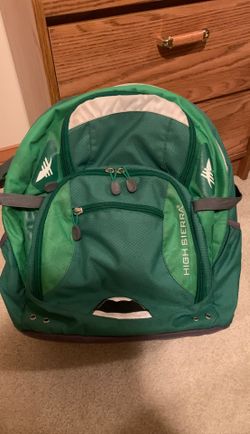 Green High Sierra Backpack