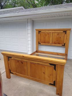 Queen Bed Frame (free delivery)