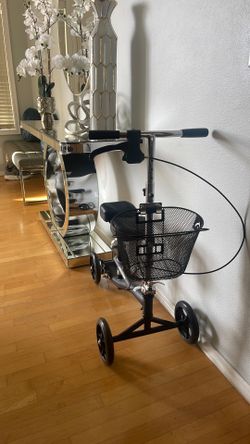 Title: Roscoe Medical Knee Scooter with Basket
