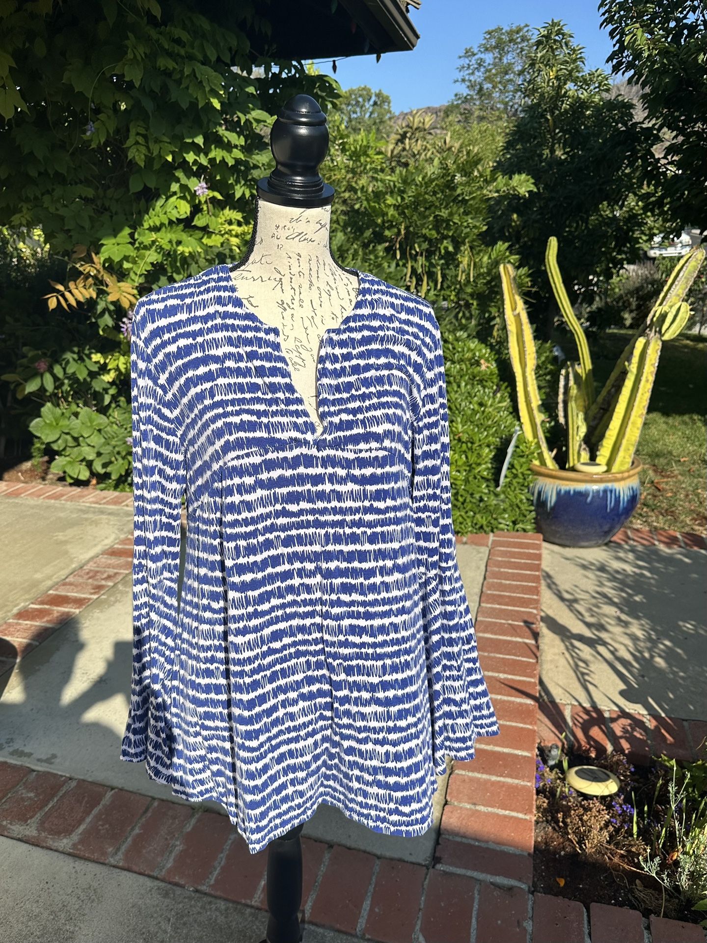 Women's Stretch Knit Soft Top-Large