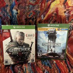 Xbox One/ The Witcher 3 Bonus Content/ Starwars Battlefront Walmart Exclusive Content/ Bundle