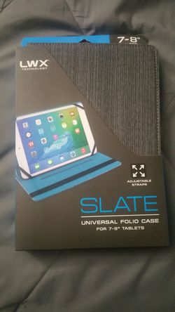 Universal Slate folio case for 7-8" tablets