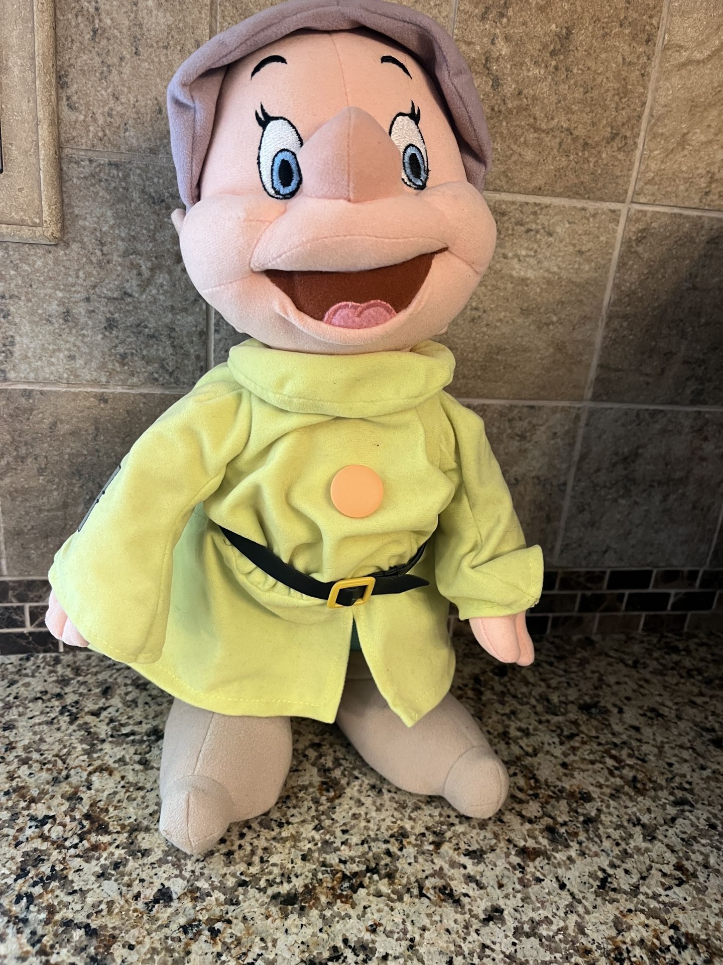 Disney Dopey Snow White Plush