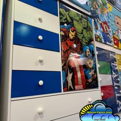 The Avengers 6 Drawer Jumbo Closet 