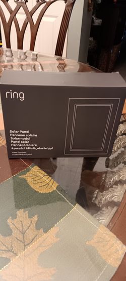 Original Ring camera solar panel