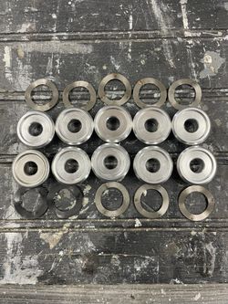 Harley Dual Disc Bolt Spacers & Washers