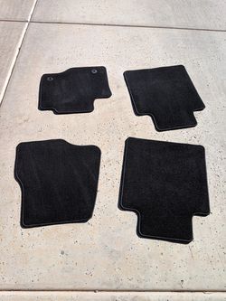 OEM Ford HC3B-(contact info removed)-ACW F250 Super Duty 4Piece Black Floor Mats Set 2017-2026