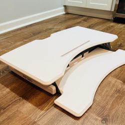 Standing Desk In White - Large 