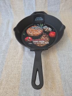 New cast iron skillet