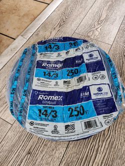 CABLE 14/3 ROMEX DE 250FT