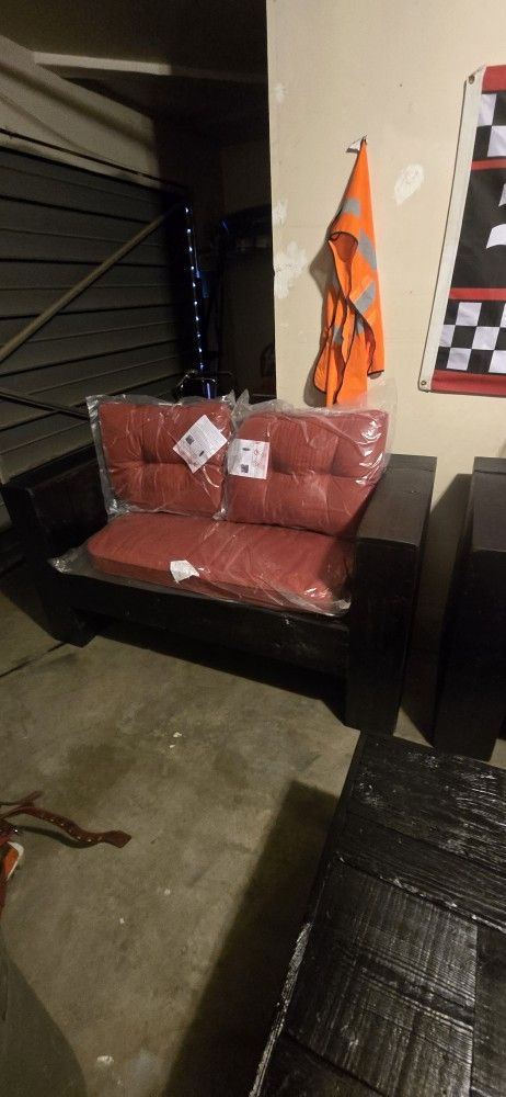 Black Wood Patio Set Fourth Of July Sale!!!