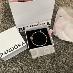 Rose Gold Pandora Bracelet
