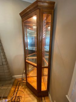 Curio display cabinets