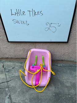 Kid’s little tikes swing