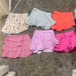 Girls Size 10 Skort/shorts  Clothing Bundle