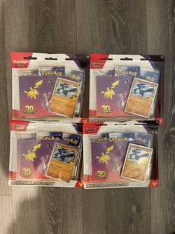 Pokemon 30th Tech Sticker Pack Lucario