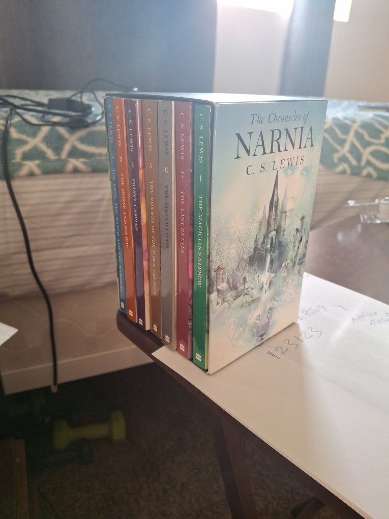 The Chronicles Of Narnia Set Of Books
