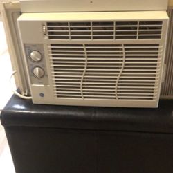 GE wall mount air conditioner with window encasement OBO