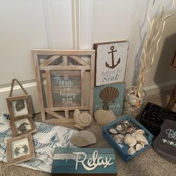 Beach Theme Bathroom Decor