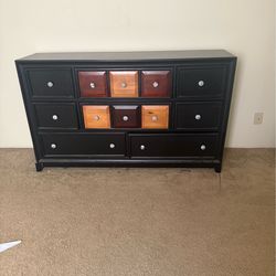 Real wood dresser, large