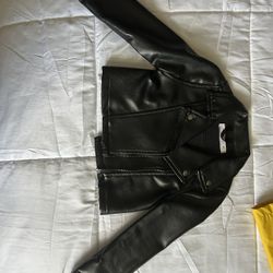 4T Girl Leather Jacket