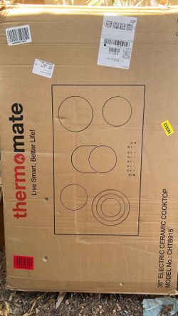 Thermometer 36 in ceramic cooktop
