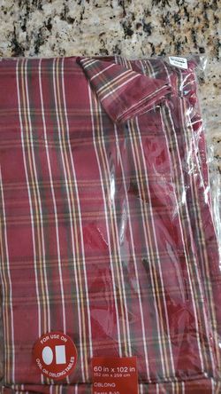 Bed bath and beyond Oblong 60× 102 inches Christmas dining table cloth