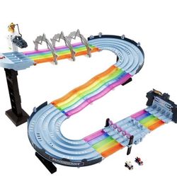 Hot Wheels Nintendo Mario Kart Rainbow Road Race Track