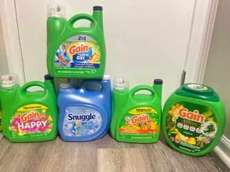 Gain + Snuggle Jumbo Bundle NEW SEALED - 587 Loads $75