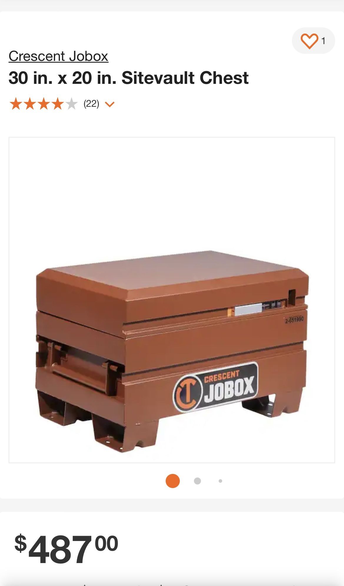 Black Joebox Tool box