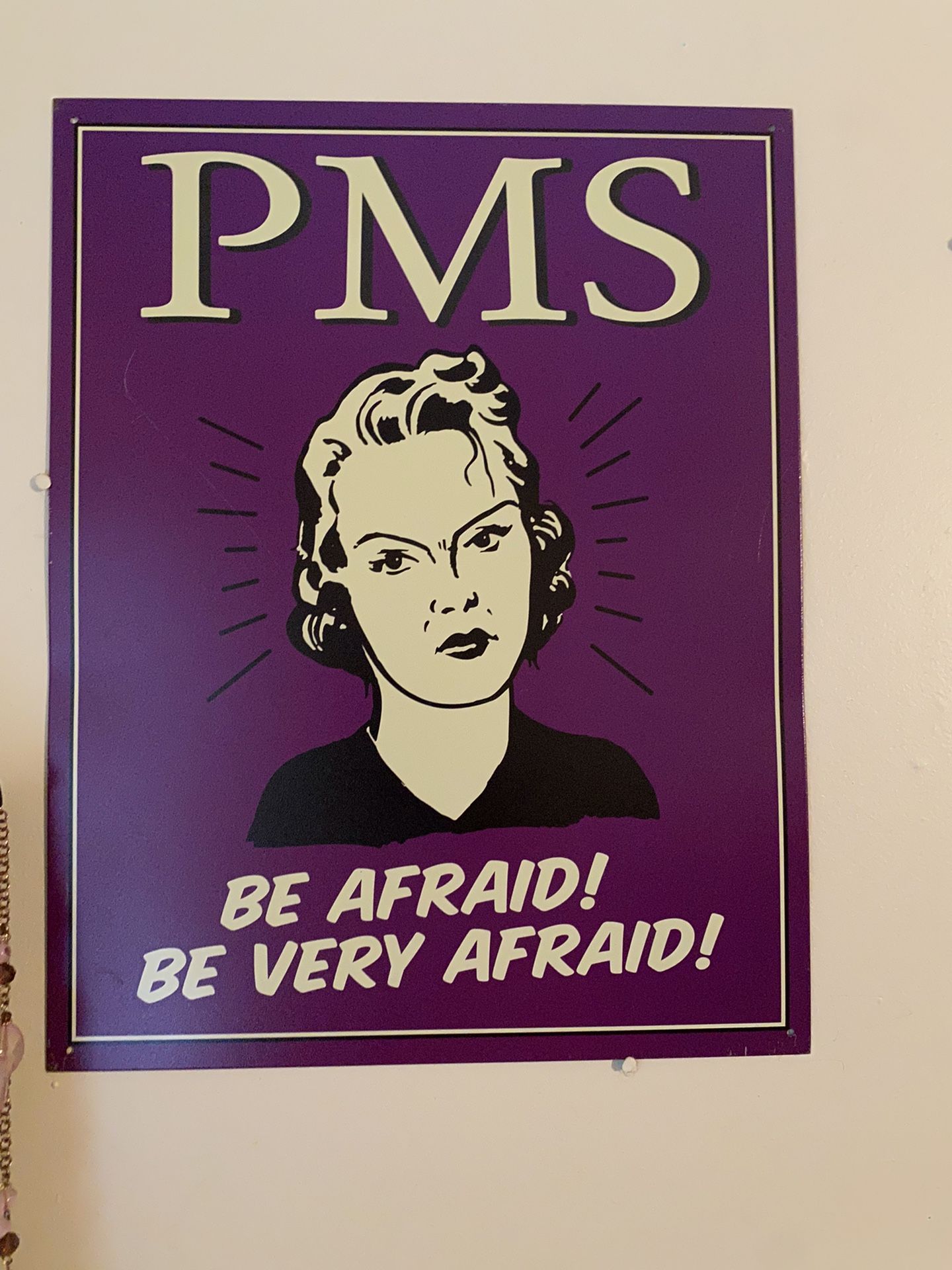 Vintage Metal Sign