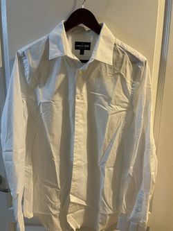 New Slim Express White Shirt Size Medium ( 15-15 1/2)