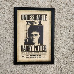 Harry Potter Noble Collection Undesirable No 1 Plaque - Warner Bros Replica 2010