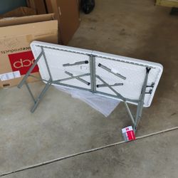 4 Foot Folding Table 
