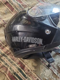 Harley.\nDavidson motorcycle helmet