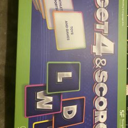 Get 4 & Score Game board