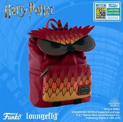 Loungefly Rare Harry Potter Fawkes the Phoenix Mini Backpack - SDCC Exclusive