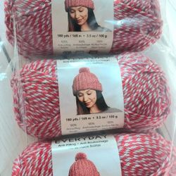 6 Skeins Of Yarn,  Brand New