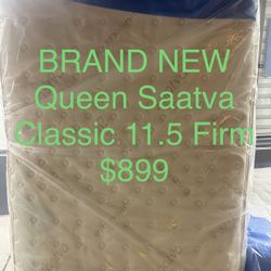Luxury Saatva & Tempur-Pedic Mattresses – 50-80% Off!     •    Brand New, Minor Blemishes (Nothing That Affects Comfort)     •    King, Queen, Full, T
