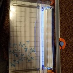 Fiskars SureCut LED folding rotary paper trimmer